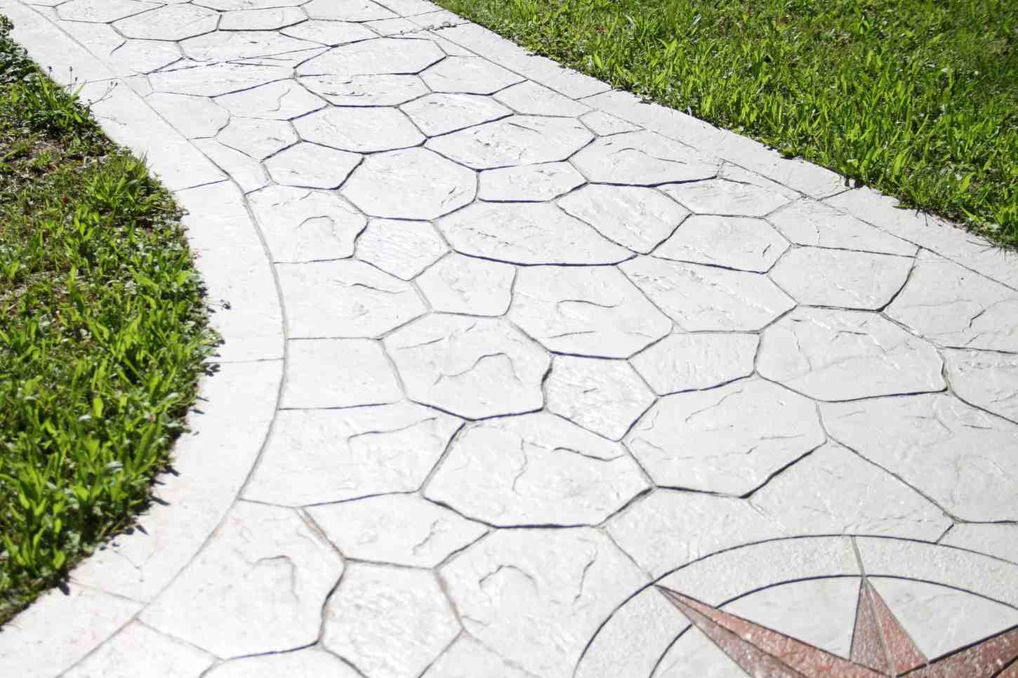 Beton-estampe